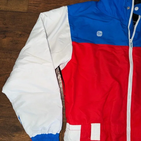 Tipsy Elves Men’s Red and Blue Snowsuit - Picture 3 of 12